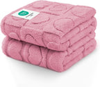 Luciphia Small Dog Blanket Washable Pet Bed Cover Soft Fluffy Puppy Blanket with Premium Fleece 300GSM Cozy Calming Cat Blankets for Indoor Cats Pink 30x20 inch - Image 15