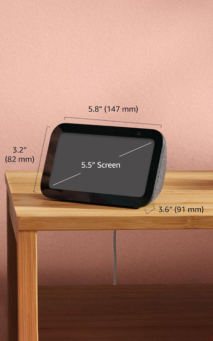 Compact smart hub device with built in camera shutter