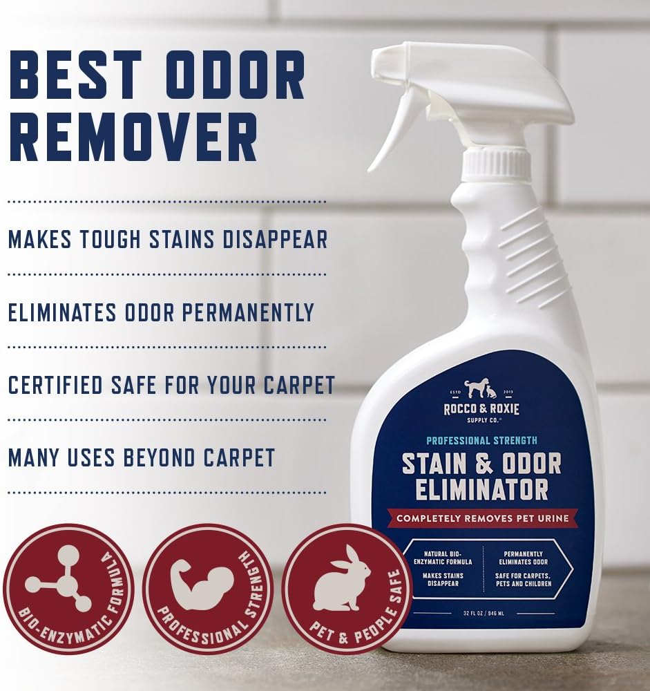 Chlorine free safe pet odor eliminator clear spray bottle for households
