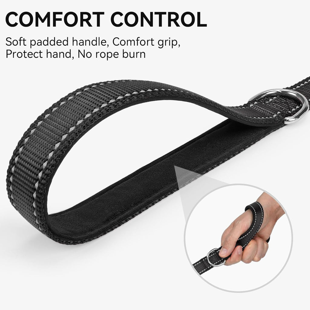 Joytale six feet dog lead double sided reflective stitching night safety.