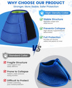 Dog Recovery Collar for Dogs After Surgery - Soft Breathable Dog Cone Collar, Lightweight Elizabethan Collar Alternative for Wound Healing, Anti Licking, Comfortable Sleep & Daily Eating,XL - Image 9