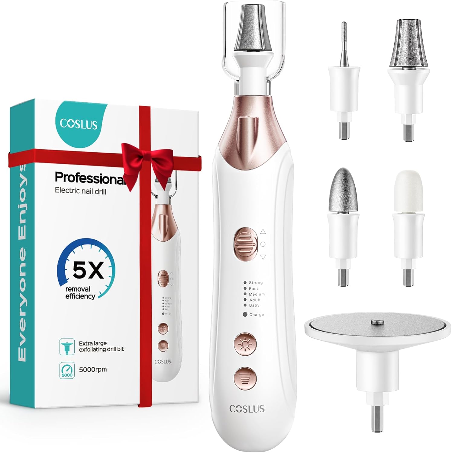 Coslus C43 Professional Manicure Pedicure Kit front view