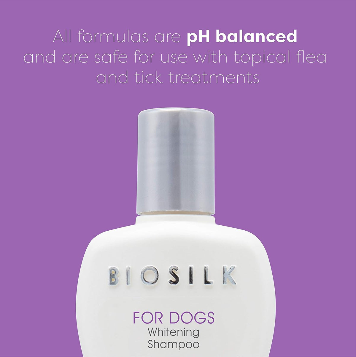 Professional pet grooming shampoo with silk protein