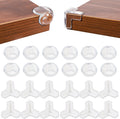 Suyncyi 24 pack transparent baby safety corner guards front view