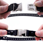Educator 3/4 inch training collar strap flat lay