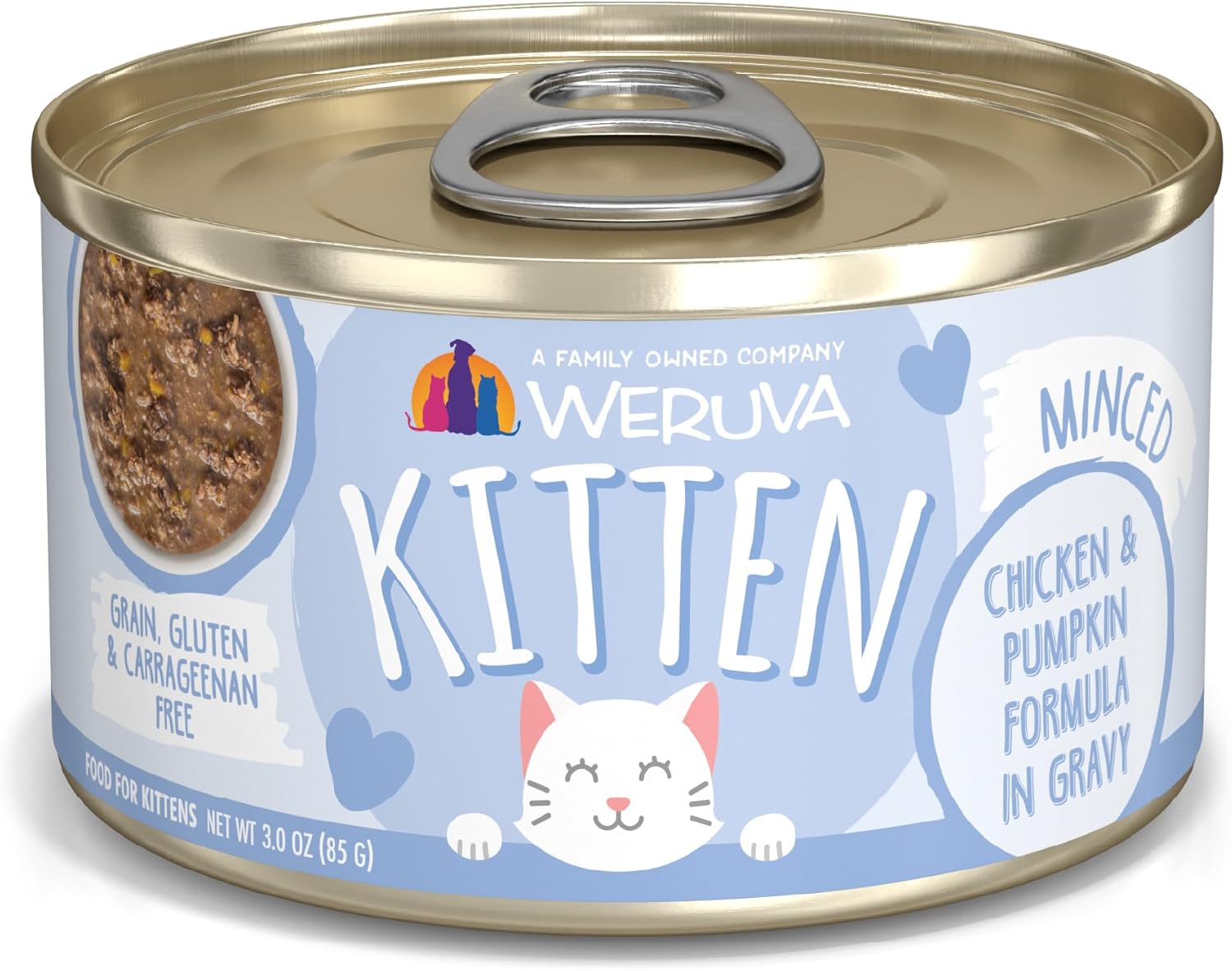 Weruva Kitten, Fur Baby Favorites Variety Pack, 3oz Can (Pack of 12) - Image 11