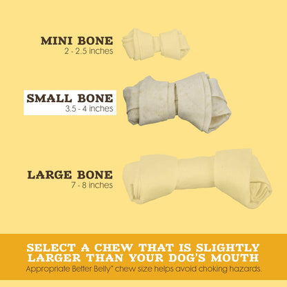 Premium gluten free small dog treats by Better Belly for easy digestion and dental health