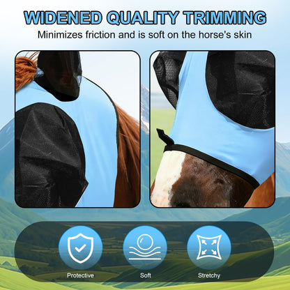 Youven horse fly mask with ear protection
