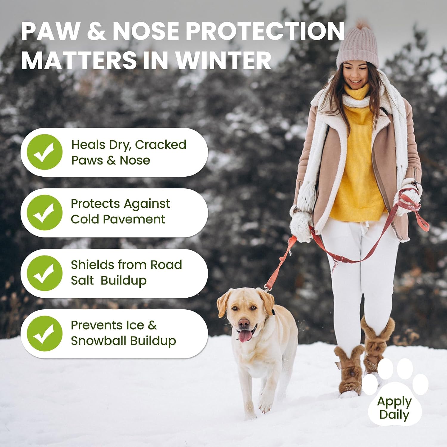 PawSono intensive moisturizing balm for dogs and cats