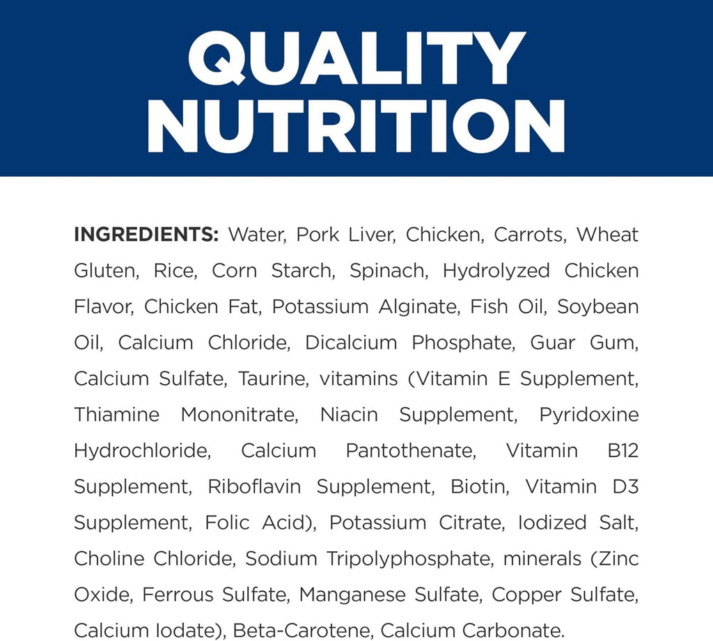 Nutritional label and ingredients closeup