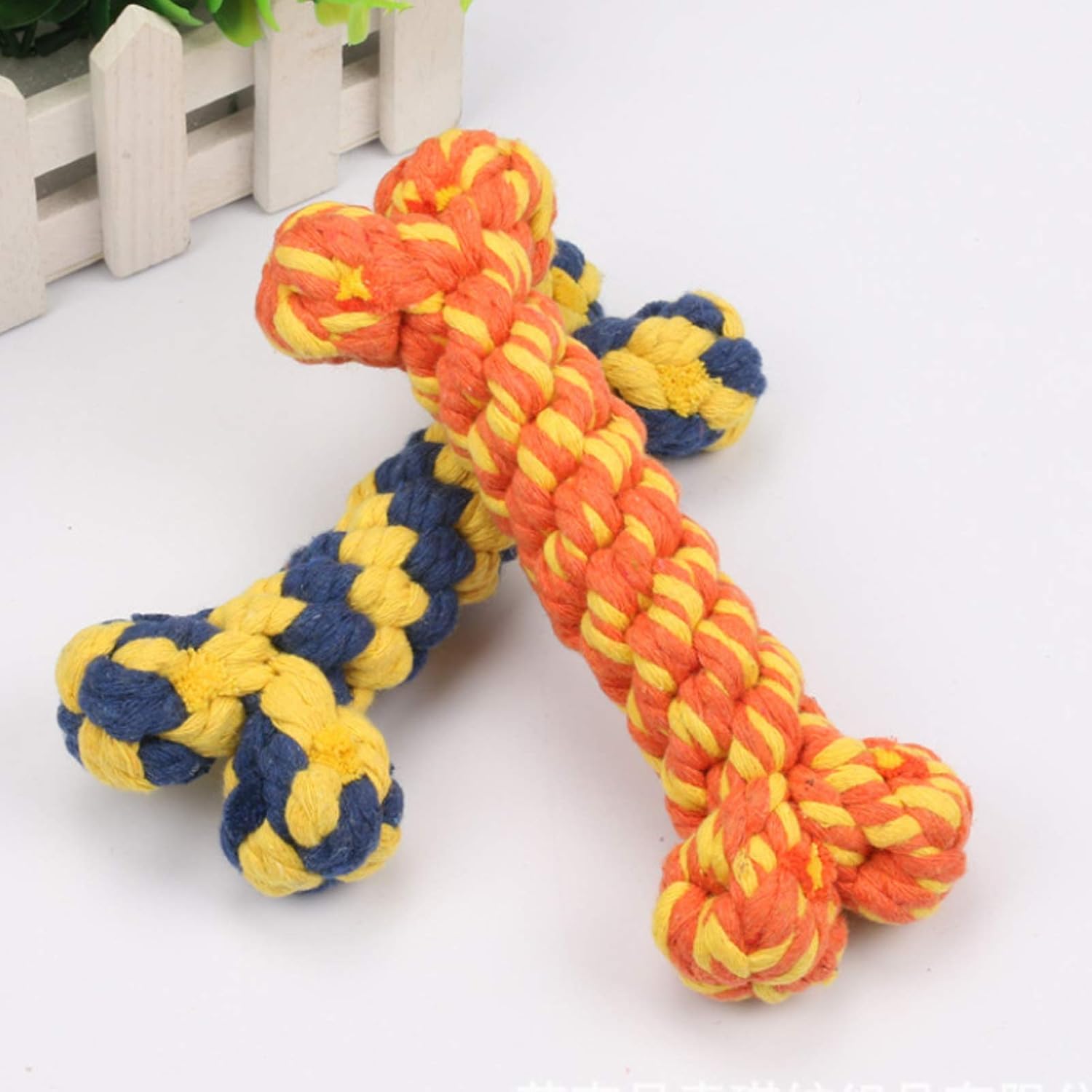 Dog Toys 3 PCS Puppy Teething Chew Toys,Dog Rope Toys,Cat Chew Toys,Safe Braided Rabbit Toys Healthy Gift - Image 12
