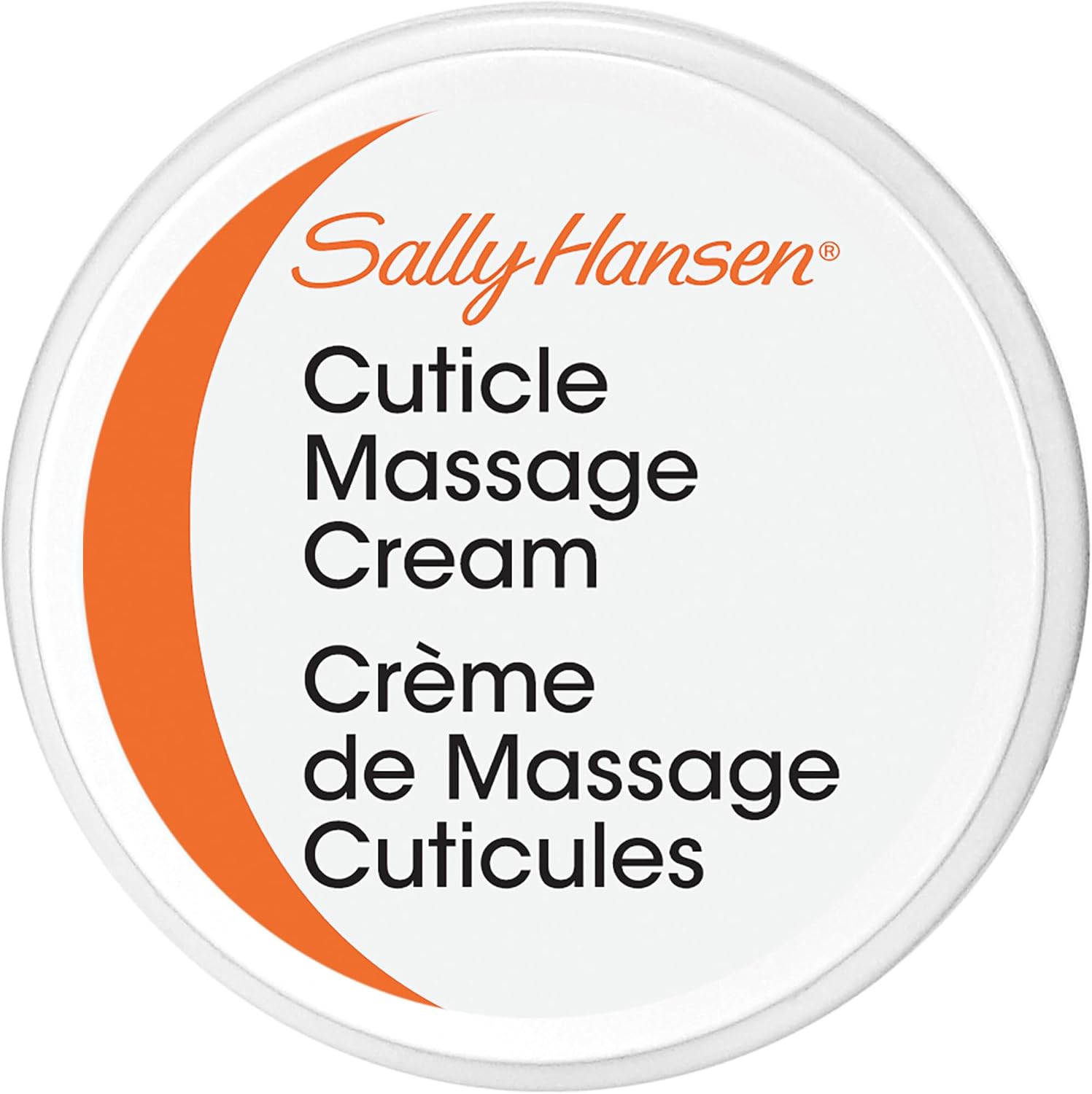 Sally Hansen Cuticle Massage Cream front view packaging