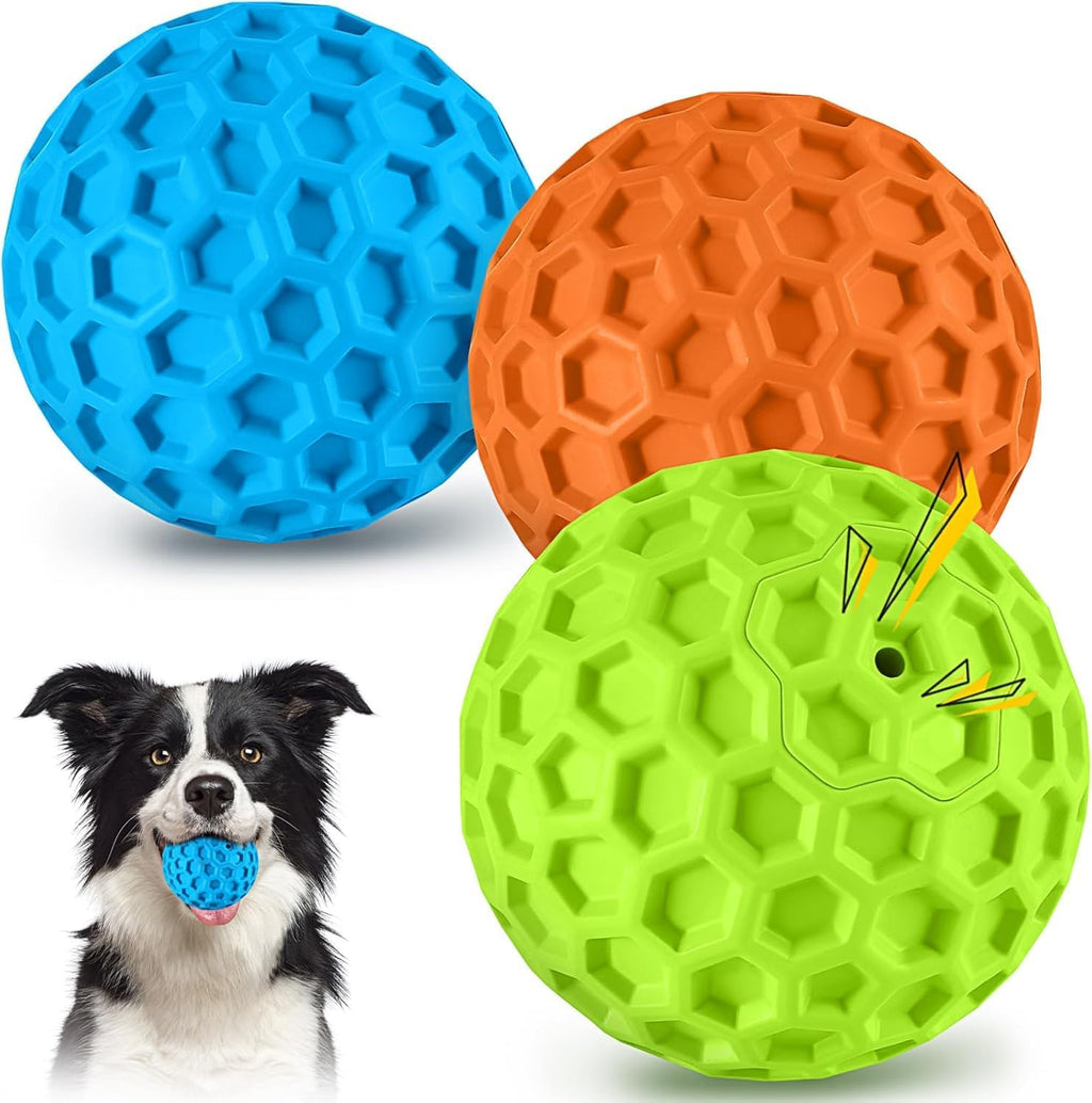 Havit indestructible squeaky dog ball front view