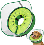 Supet Raised Inflatable Dog Cone After Surgery - Adjustable Recovery Donut Collar with Removable Shield to Stop Licking Wounds & Protect Stitches - Soft Dog Cone Alternative for Large Dogs (Brown,XXL) - Image 10