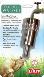 Side profile of Lixit L100 pet watering valve