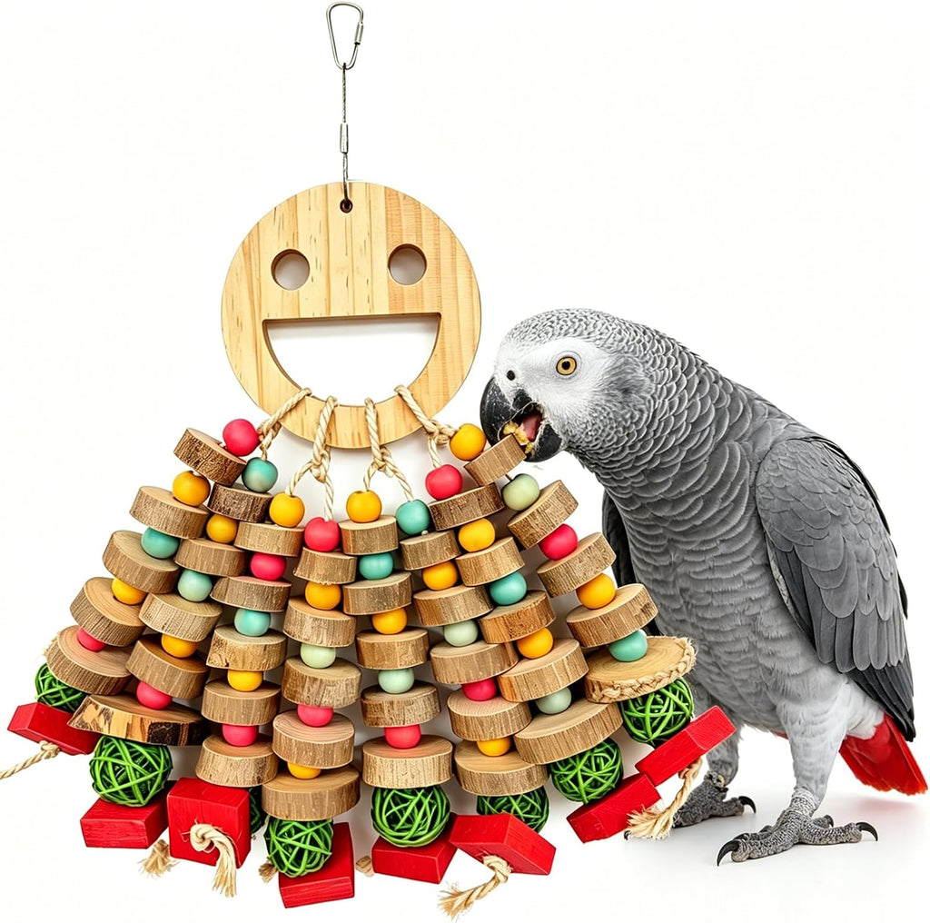 HZDZ LCPAW natural foraging toy for large parrots