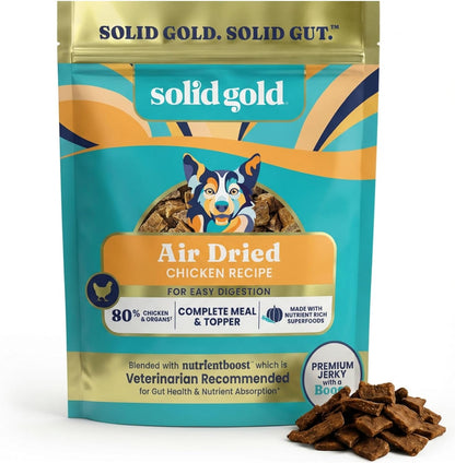 Solid Gold Air Dried Dog Food Toppers for Dry Food - Healthy Dog Treats w/Real Beef & Superfoods - Serve as a Complete Meal, Topper or Treats - Supports Muscle Growth, Immunity & Digestion - 1lb - Image 10