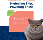 Premium USA imported NaturVet feline skin care supplement close up