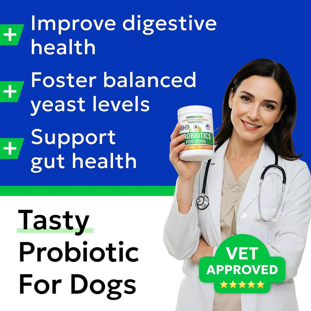 Close up of Bark&Spark probiotic chicken flavor chewable supplements
