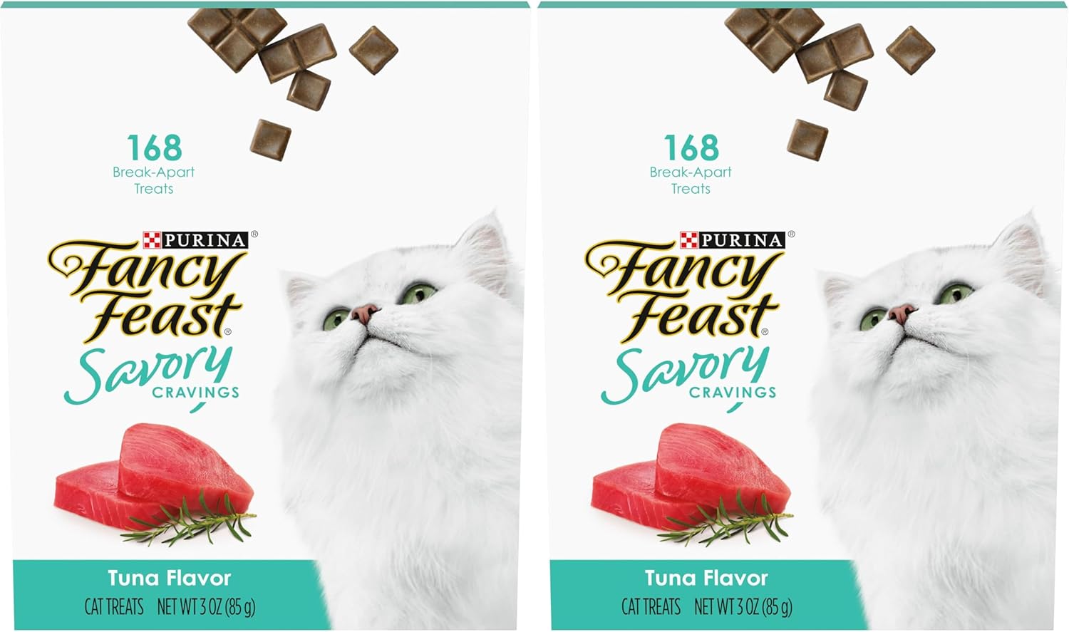 Purina Fancy Feast Savory Cravings Tuna Flavor Limited Ingredient Soft Cat Treats - Image 12