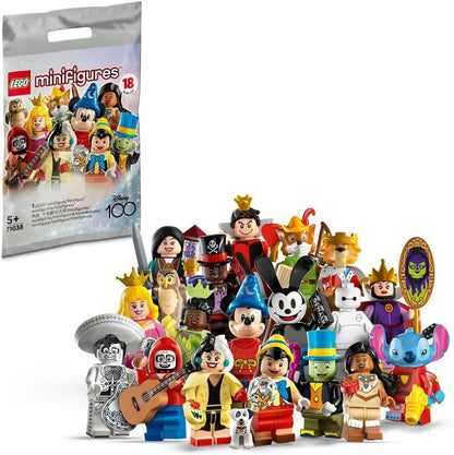 LEGO Disney 100 anniversary mini figure blind bag package front view
