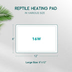 Luxbird heating mat water-resistant surface and safety label details