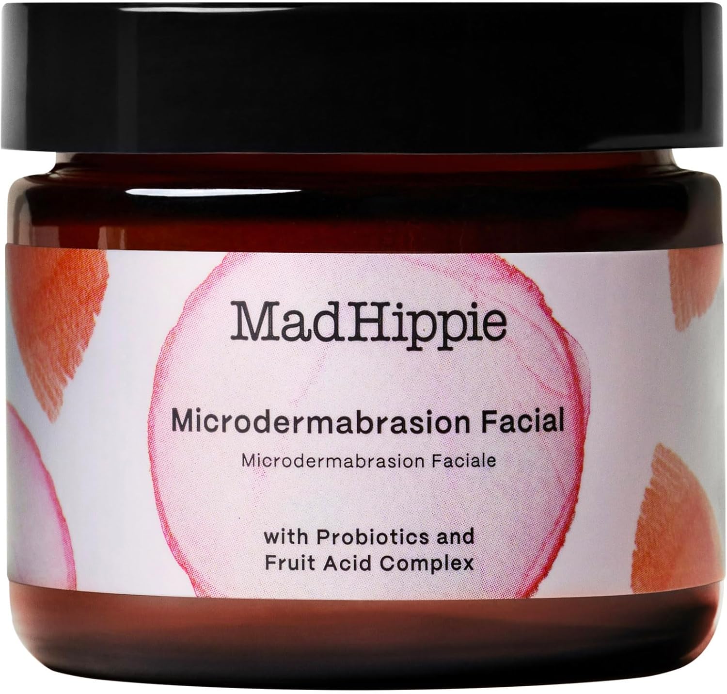 Mad Hippie MicroDermabrasion Facial exfoliating face scrub jar front view