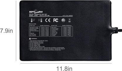 Digital temperature controller display for Repti Zoo heat mat
