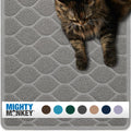 Mighty Monkey cat litter mat front view