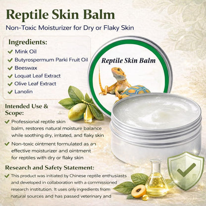 Rondure reptile health and care balm 2 ounce jar