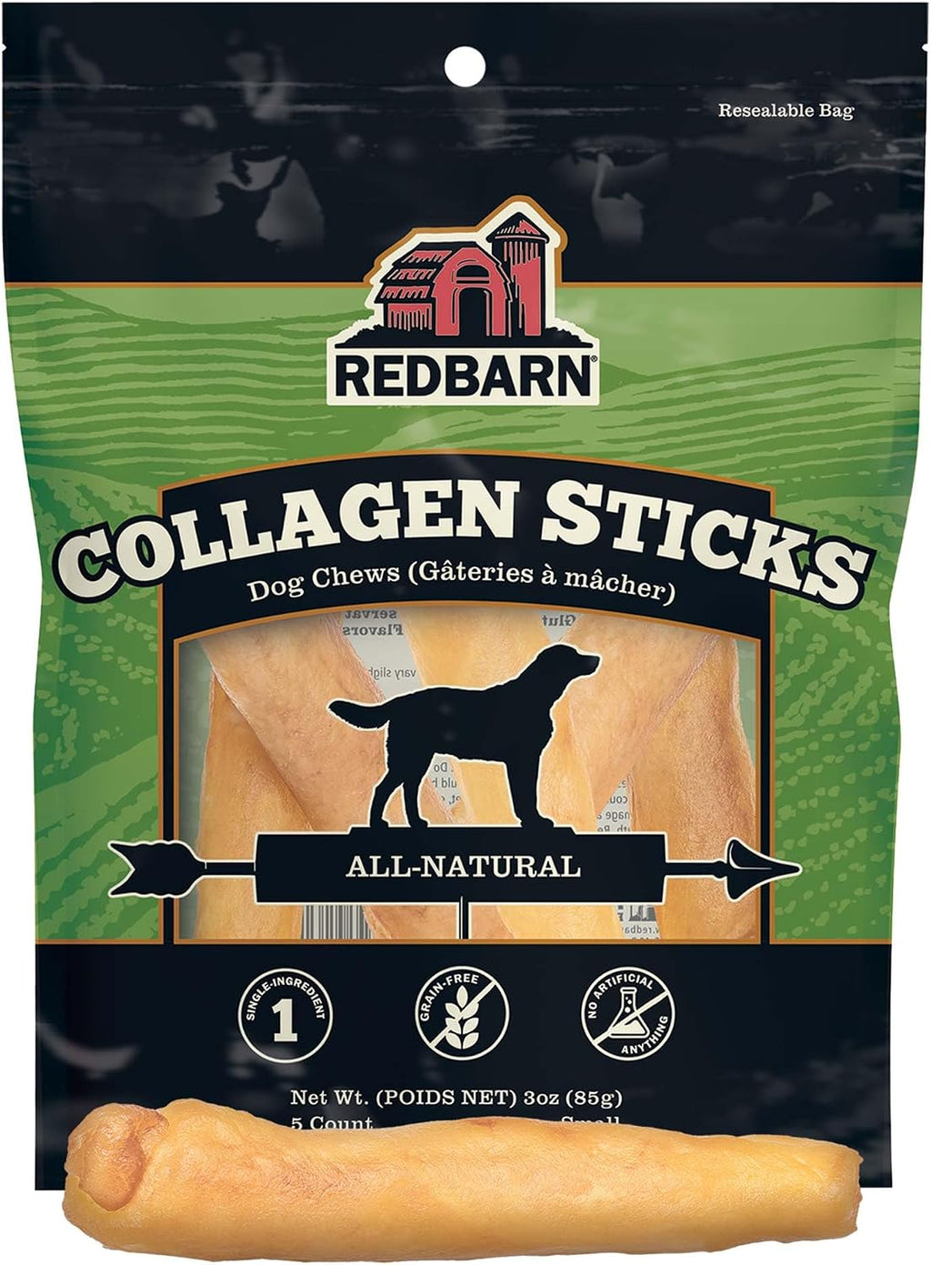 Redbarn Pet Products All-Natural Large 12" Beef Collagen Sticks for Dogs - Long Lasting Low-Odor Alternative to Traditional Rawhide & Bully Sticks - Supports Healthy Joints, Skin, & Coat - 3 Pack - Image 15