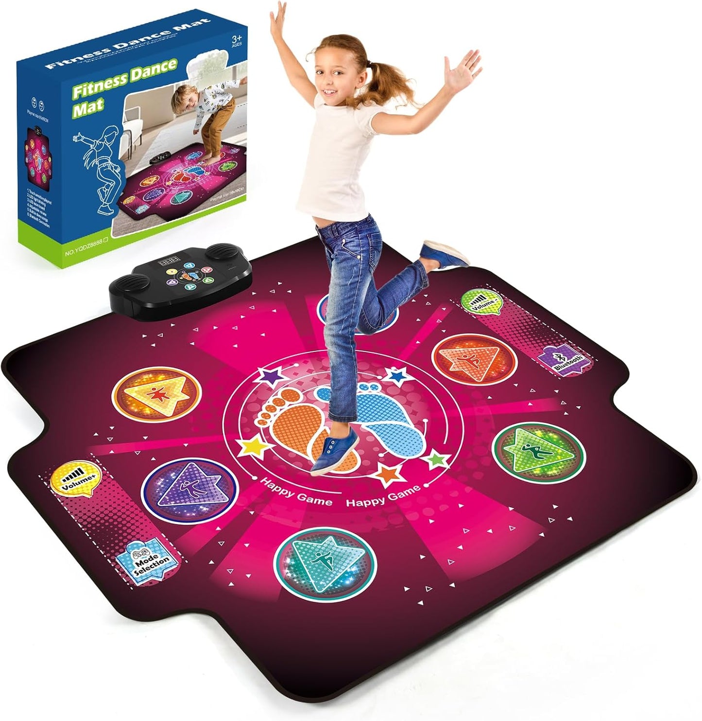Zitranse electronic dance mat for kids front view