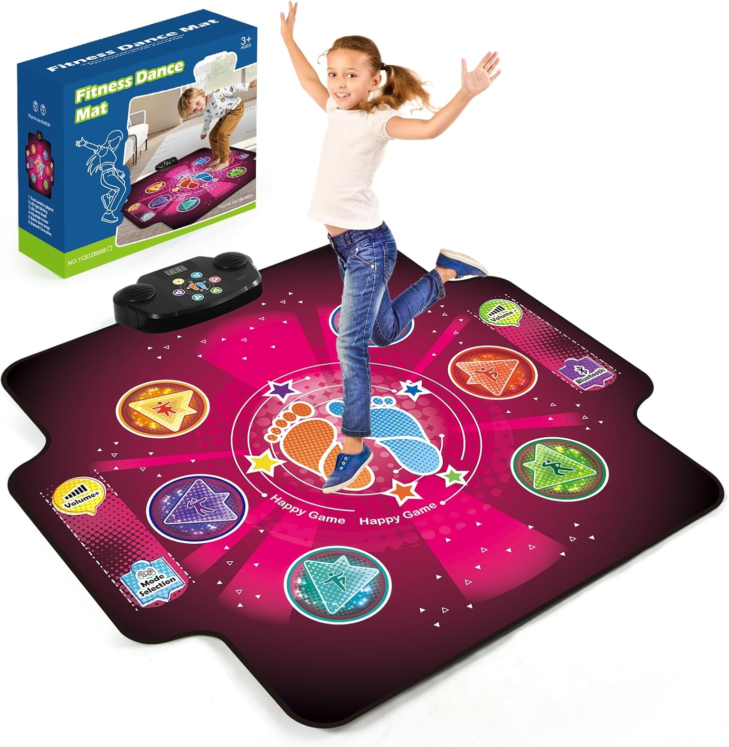 Zitranse electronic dance mat for kids front view
