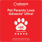 Advecta Ultra dog flea treatment four doses blister pack
