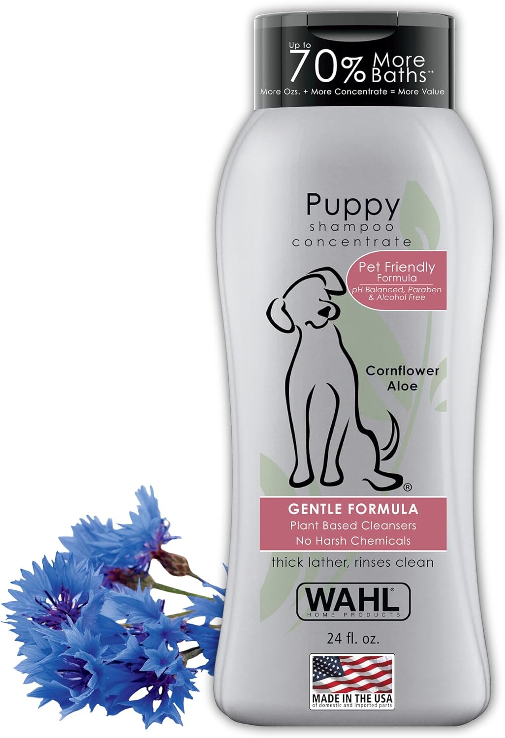 Wahl USA Whitening Shampoo White Pear scent for Pets - Whitening & Animal Odor Control with Silky Smooth Results for Grooming Dirty Dogs - 24 oz - Model 820001A - Image 10