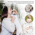 GAMUDA puppy collar with health charts