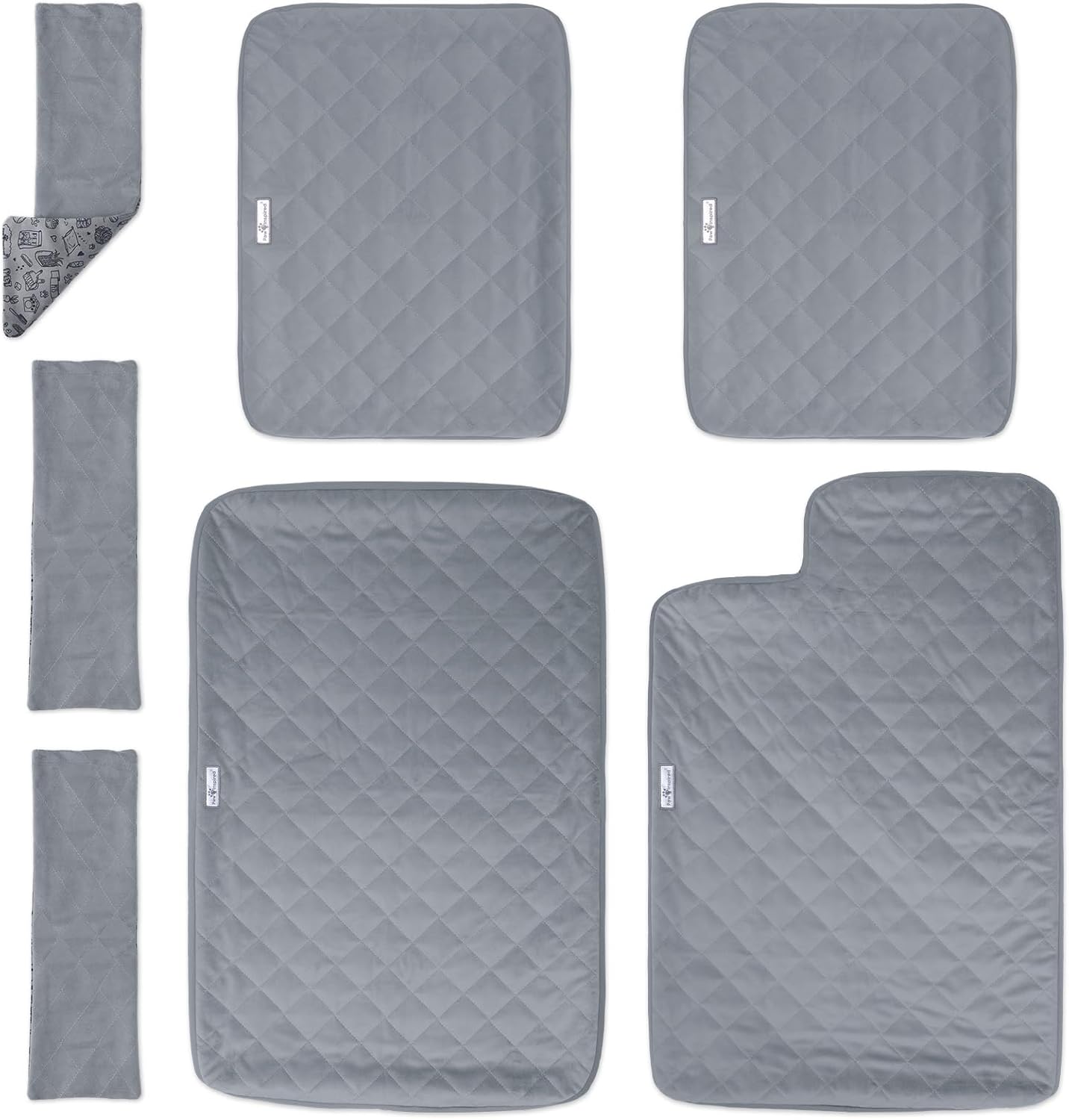 Paw Inspired fitted fleece liners for Ferret Nation cage front view
