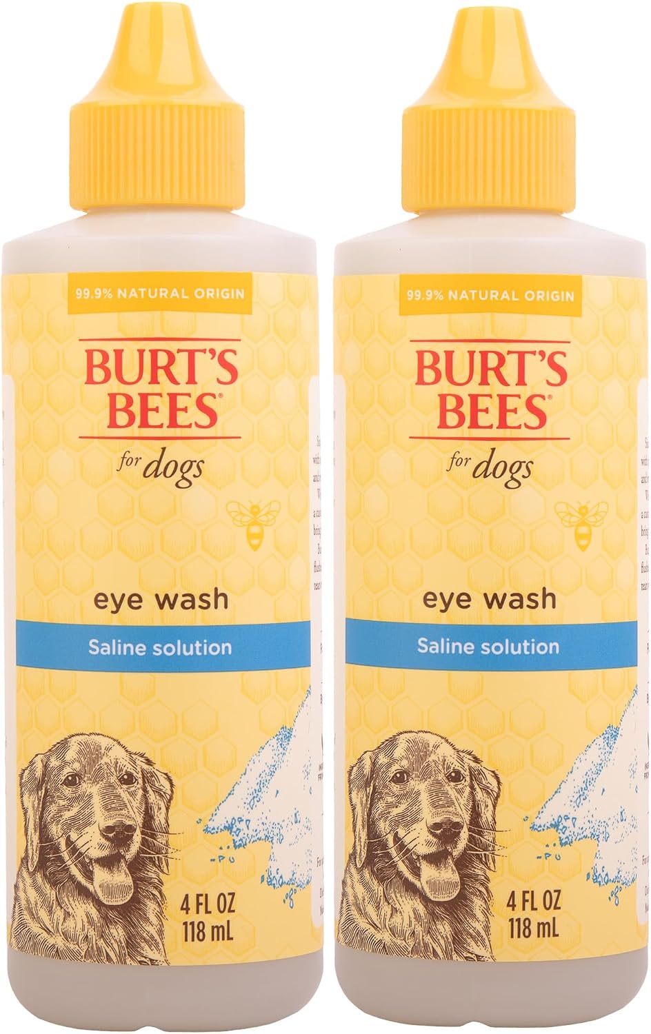 BURT'S BEES FOR PETS Dog Eye Wash with Saline Solution, Gentle Eye Cleaner for Dogs and Puppies, Tear Stain and Debris Rinse for Sensitive Eyes, Natural Origin Formula, 4 Fl Oz - Image 9