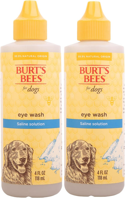 BURT'S BEES FOR PETS Dog Eye Wash with Saline Solution, Gentle Eye Cleaner for Dogs and Puppies, Tear Stain and Debris Rinse for Sensitive Eyes, Natural Origin Formula, 4 Fl Oz - Image 9