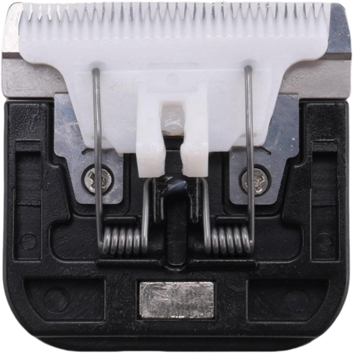 Uikdjgu VS888 pet trimmer replacement blade showing the durable 30 teeth ceramic moving mechanism.