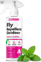 NatureStop Fly Repellent Outdoor Spray 16 Ounce front view