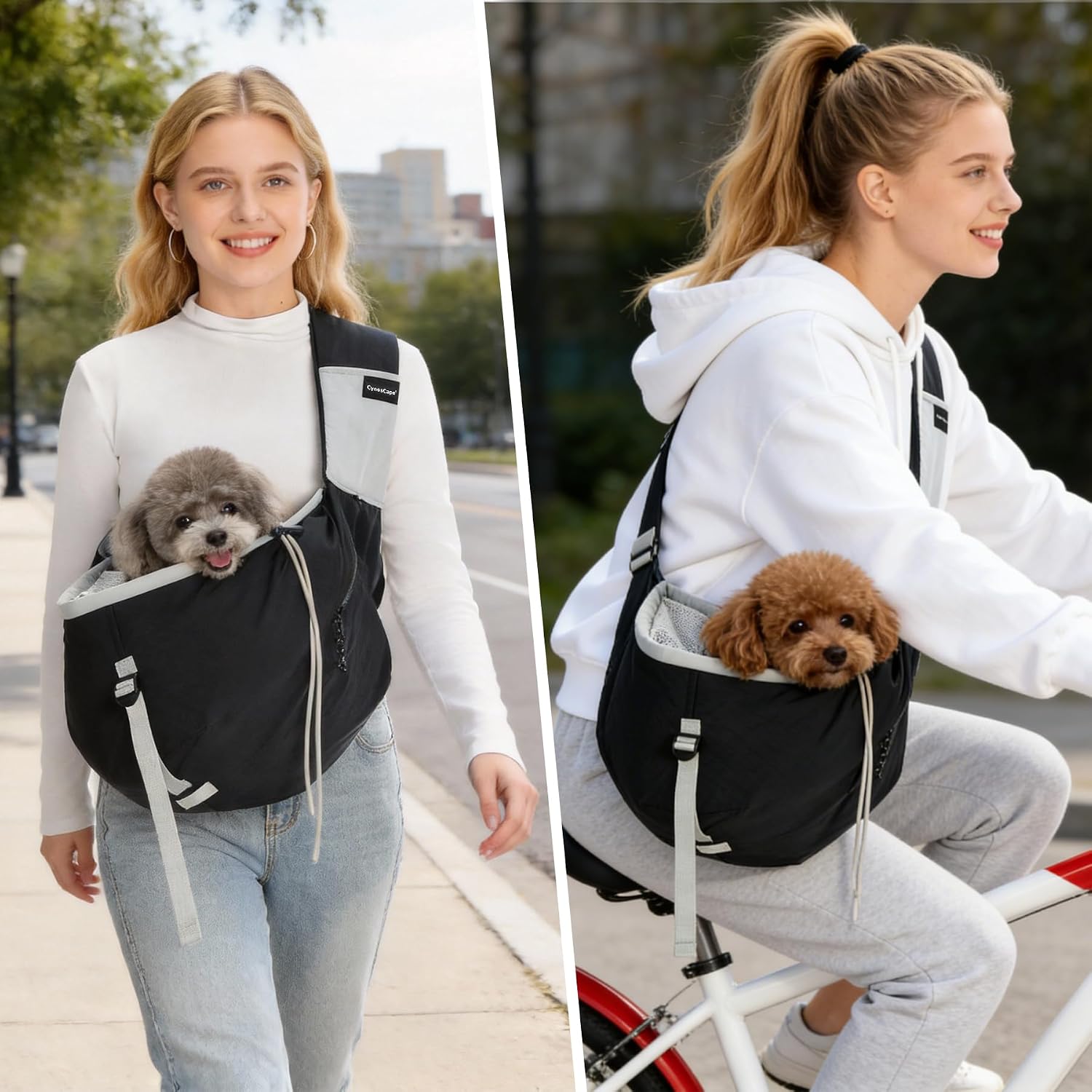 CynosCape lightweight fabric pet carrier for outdoor travel