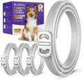 BestHoby flea and tick collar for dogs 4 pack front view