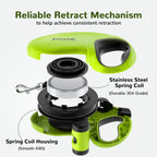 Side view of Pecute dog leash showing reflective material