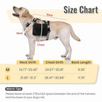 German Shepherd Wearing Heavy Duty Travel Dog Backpack