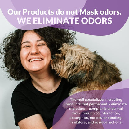 Odorcide animal odor eliminator eight ounce bottle close up