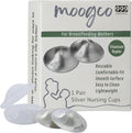 Moogco The Original Silver Nursing Cups front view