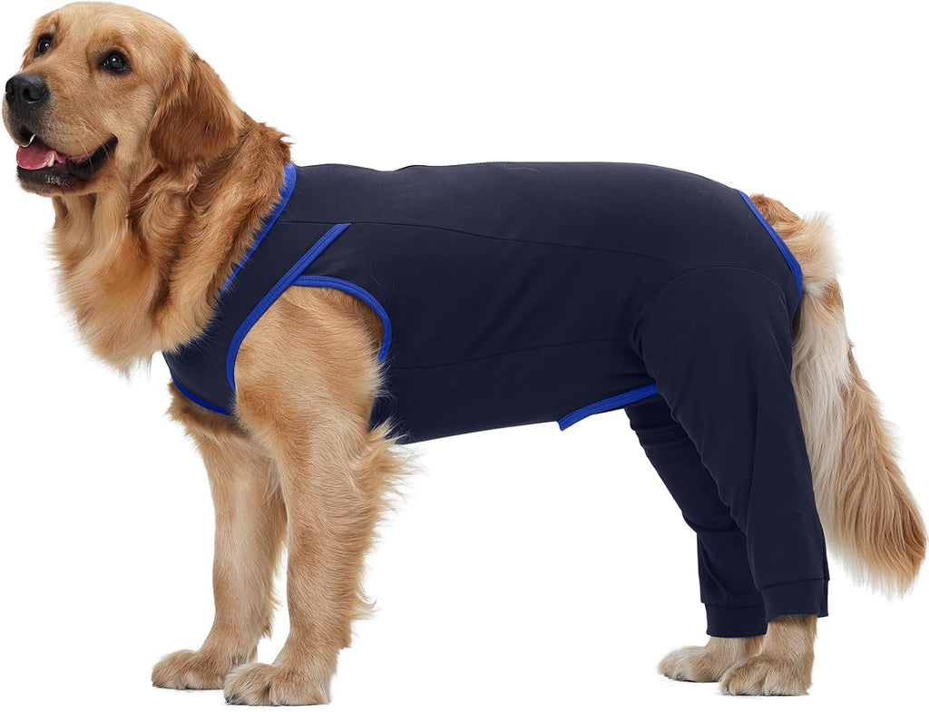 Dog Recovery Suit for Rear Legs,Dog Pants to Prevent Licking,Sleeve for Dogs Rear Legs Abdomen,Dogs Leg Sleeve to Stop Licking,Doggy Onesie for Surgery Female Male,Pet Cone Alternative - Image 10