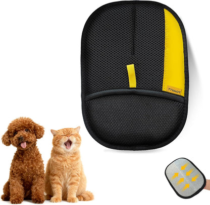 TTIIHOT anti static pet hair removal tool cleaning fur off black clothing
