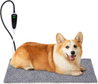 ZOMISIA Cat Heating Pad - 11 Adjustable Temperature and 25 Timer Options, Heated Cat Bed Indoor with Chew-Resistant Cord for Small Dogs, 18x18 Inch - Image 12